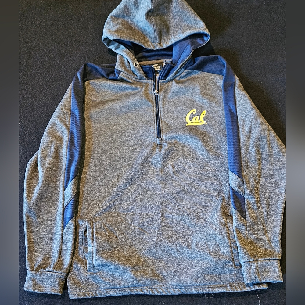 Cal‎ Berkeley Bears Men’s Large 1/4 Zip Sweatshirt By Colosseum